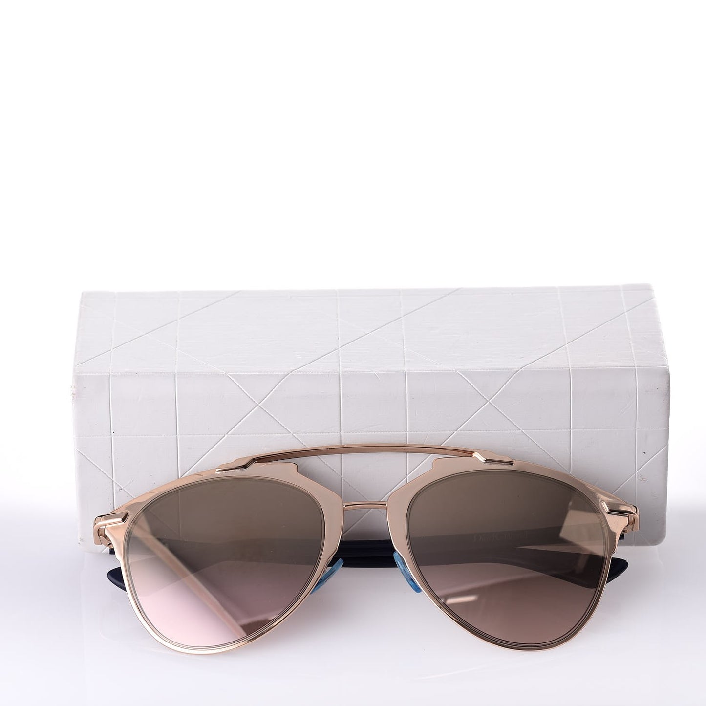 Reflected Sunglasses Rose Gold