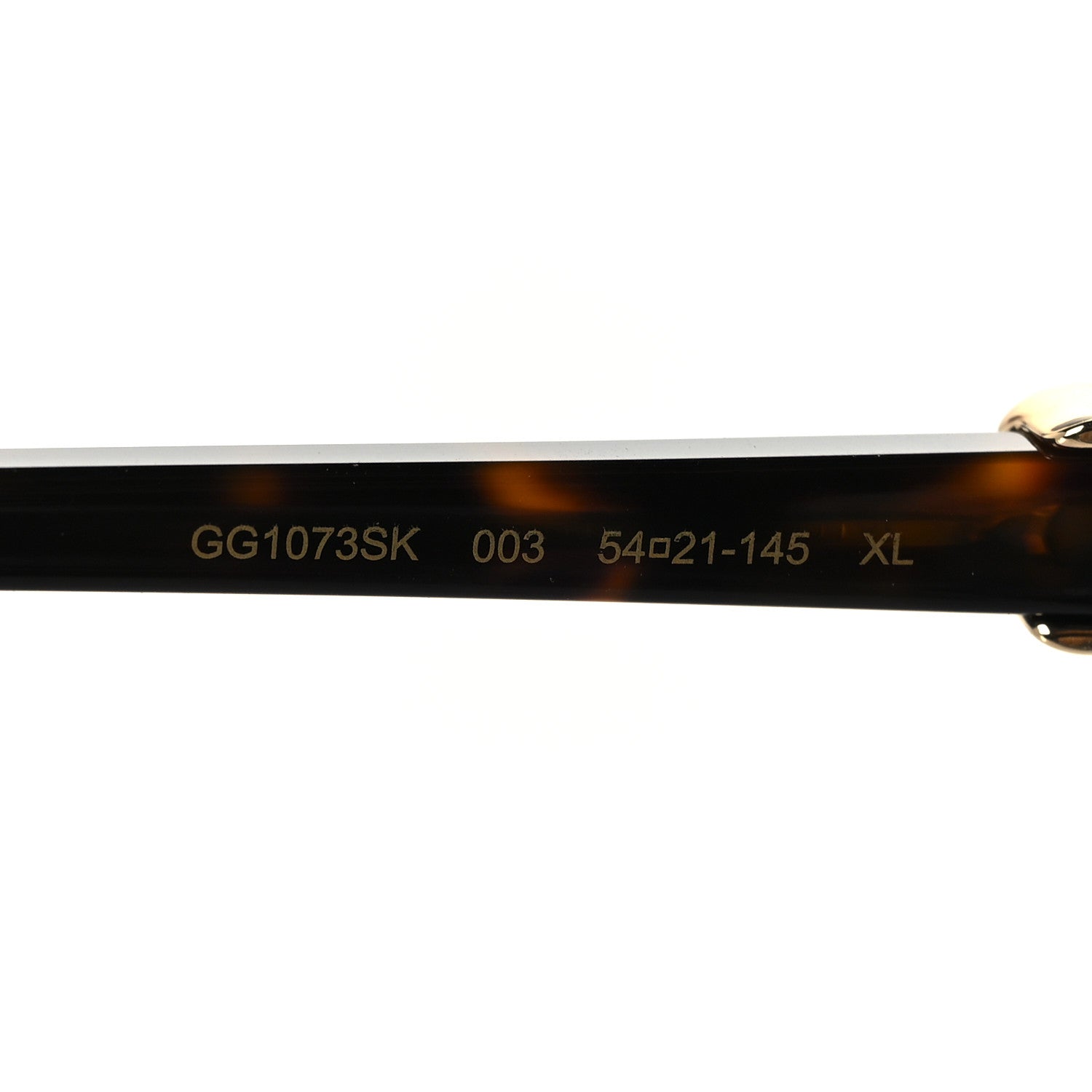 Gucci Acetate Round GG Sunglasses GG1073SK Tortoise 5 of 6