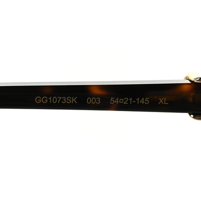 Gucci Acetate Round GG Sunglasses GG1073SK Tortoise 5 of 6