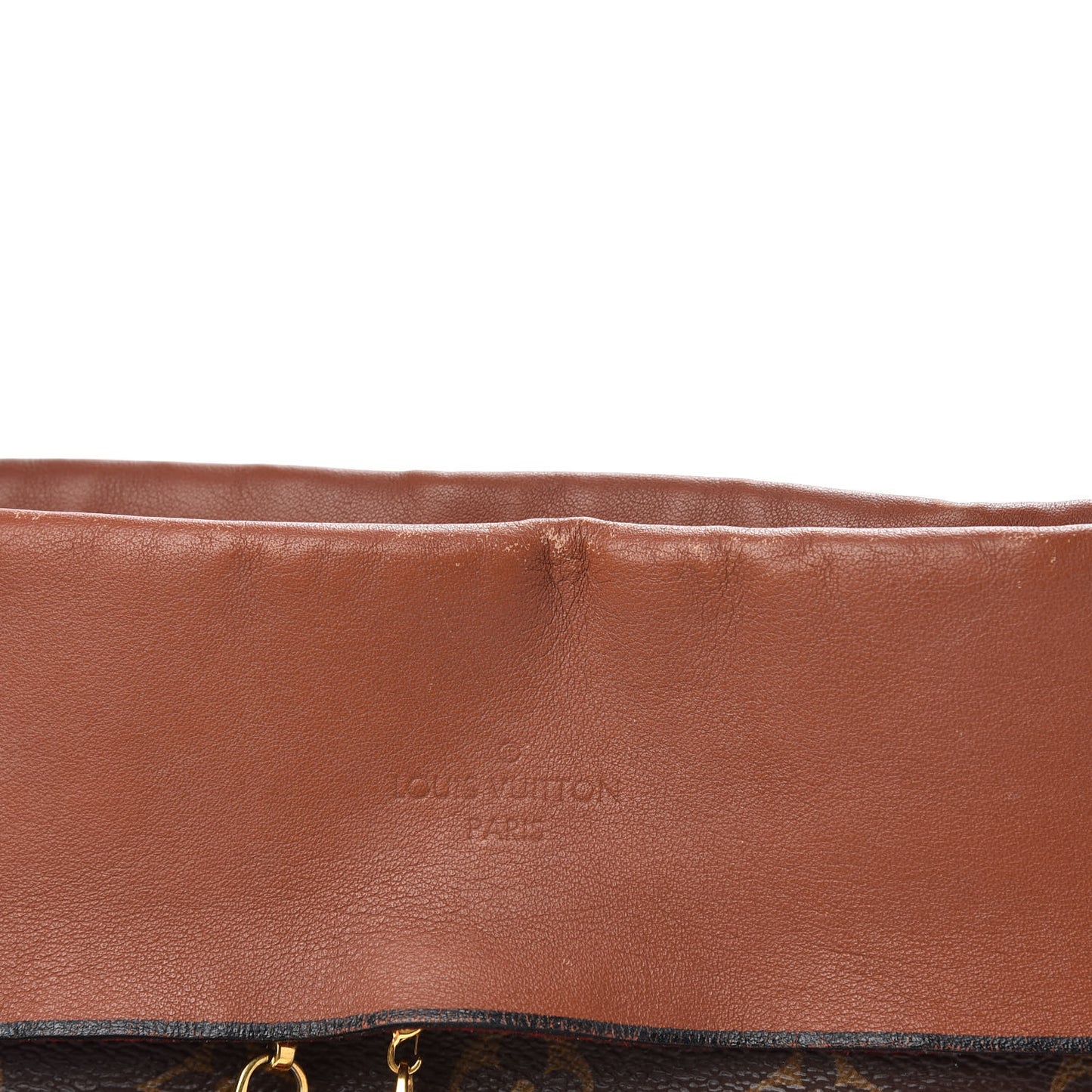 Monogram Tuileries Besace Caramel Rouge