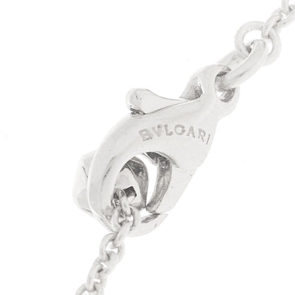 Bulgari 18K White Gold Diamond Lucea Necklace 5 of 6