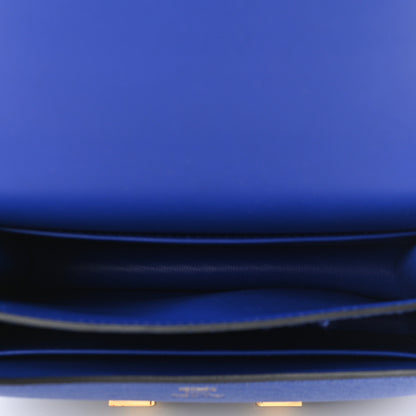 Hermes Chevre Mysore Constance 18 Bleu Electrique 5 of 11