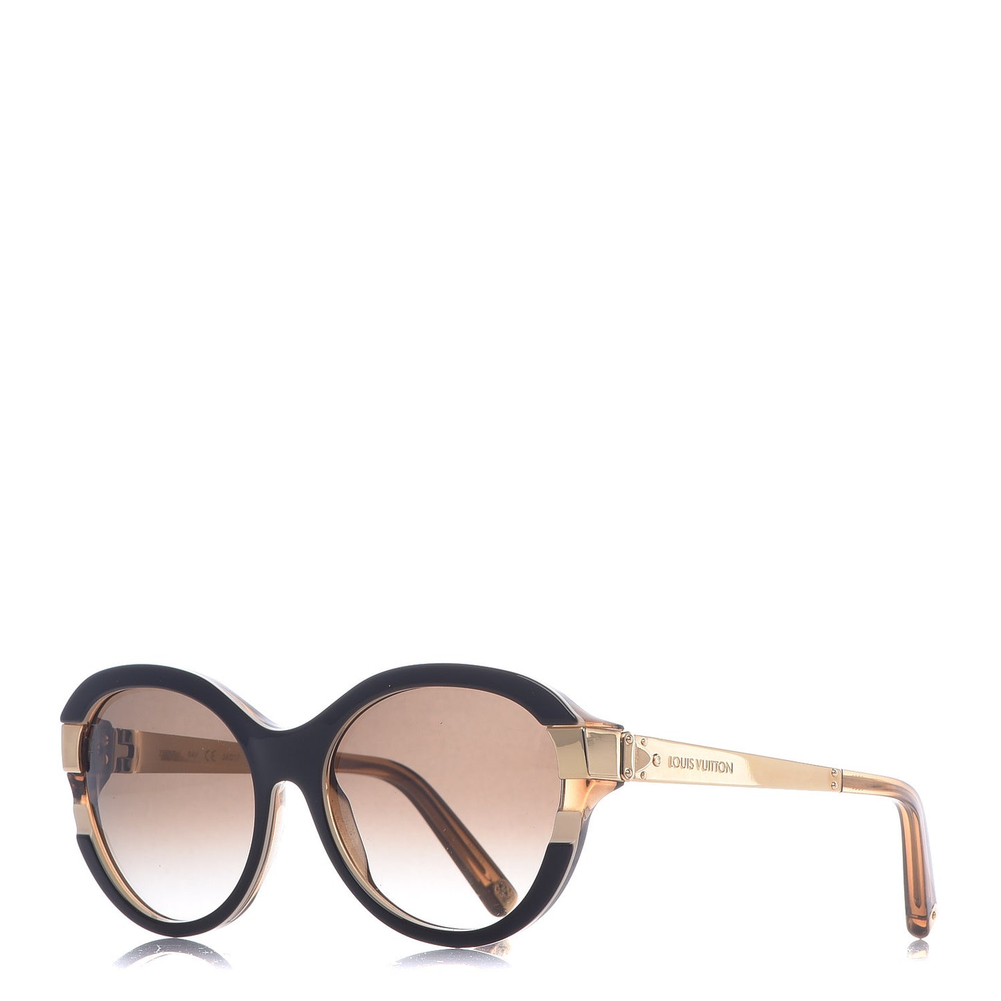 Petit Soupcon Cat Eye Sunglasses Z0487W Brown