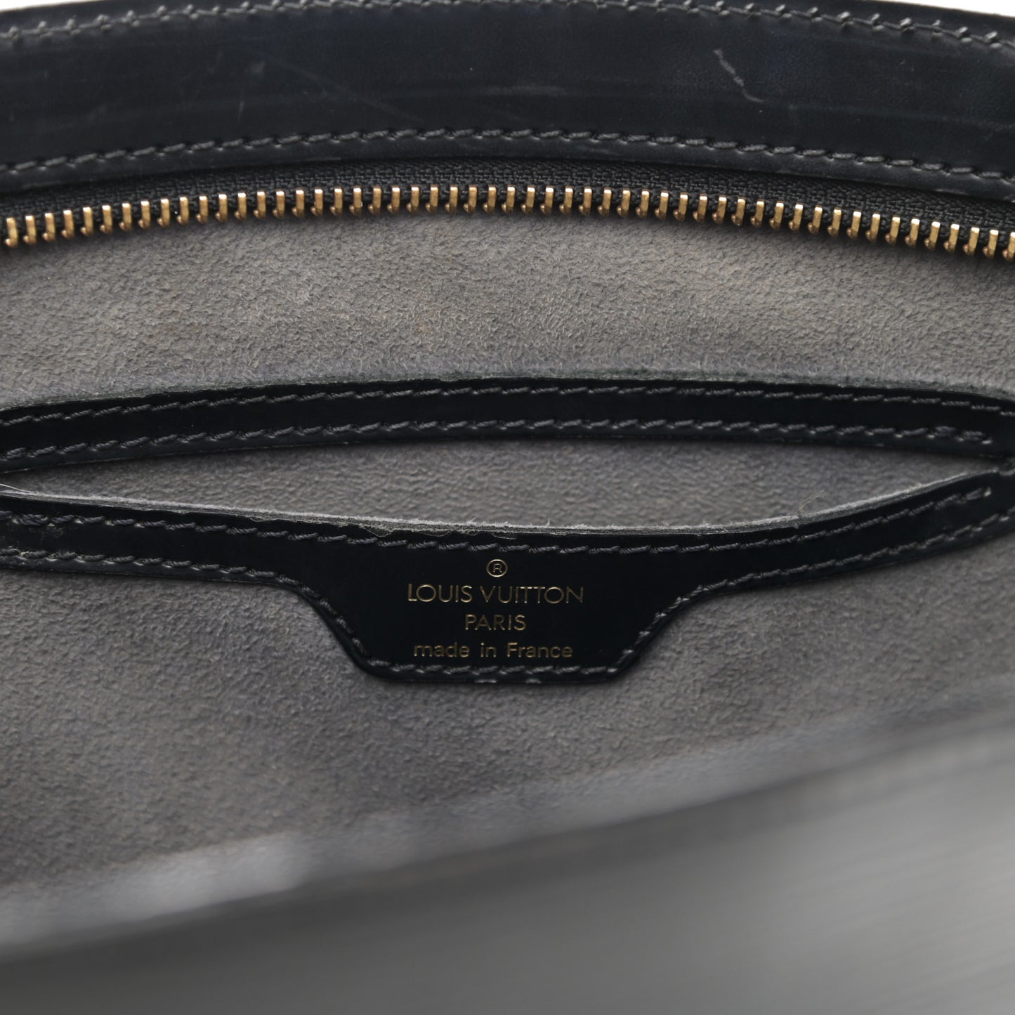Epi Saint Jacques PM Long Straps Black