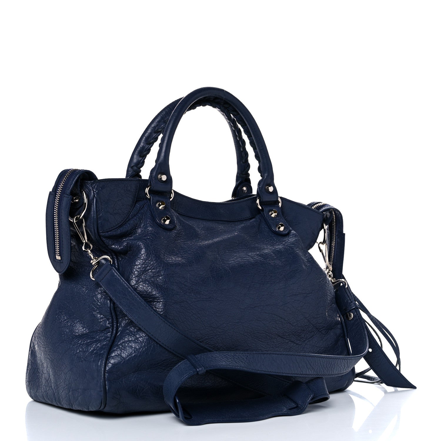 Balenciaga Agneau Classic Silver Hardware Velo Gris Chartreux 3 of 16