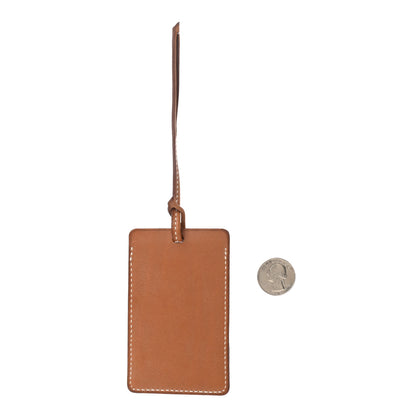 Hermes Barenia R.M.S Travel Luggage Tag Fauve 2 of 3