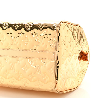 Louis Vuitton Monogram Miroir Speedy 30 Gold 9 of 9
