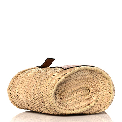 Loewe Raffia Small Basket Tote Bag Natural Tan 4 of 11