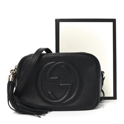 Gucci Pebbled Calfskin Small Soho Disco Bag Black 11 of 11