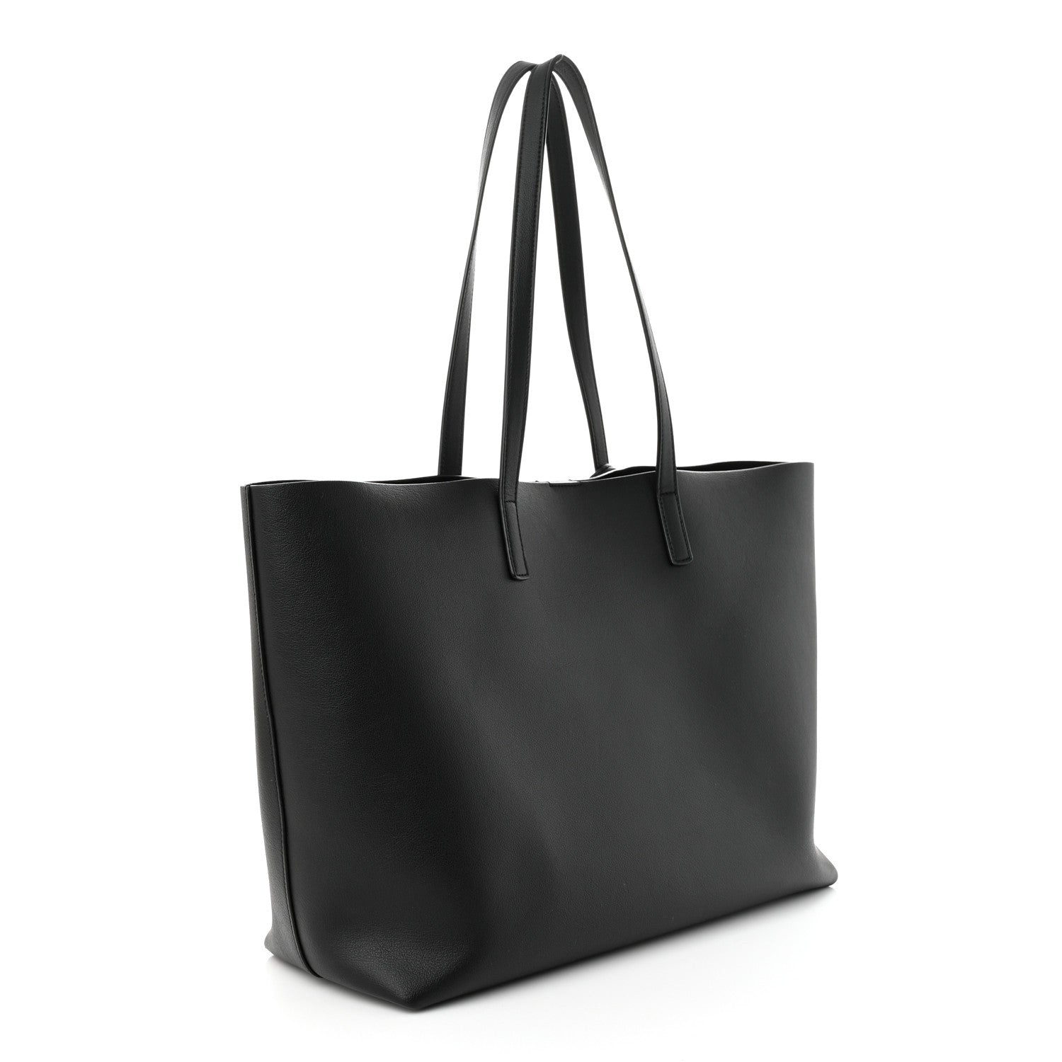 Saint Laurent Calfskin Large Shopping Tote Black 4 of 11