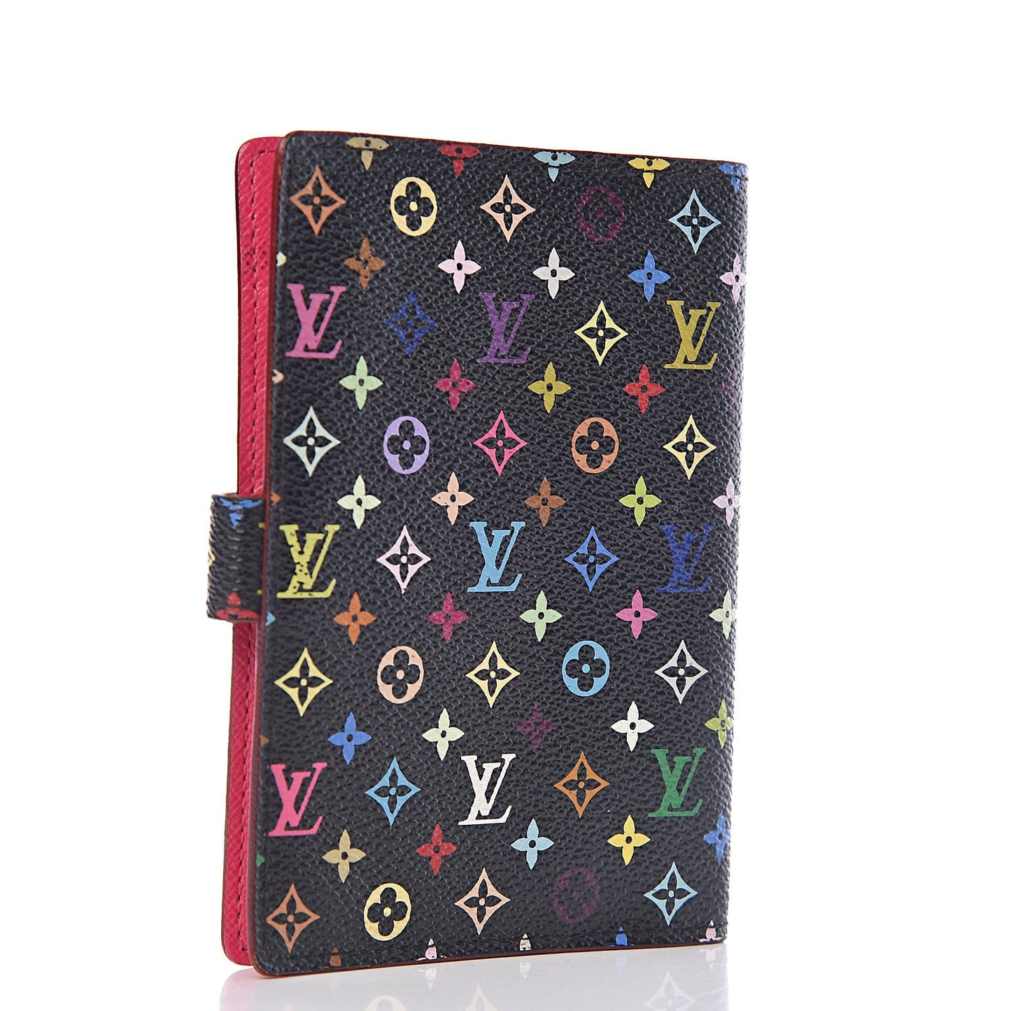 Monogram Multicolor Small Ring Agenda Cover Black Grenade
