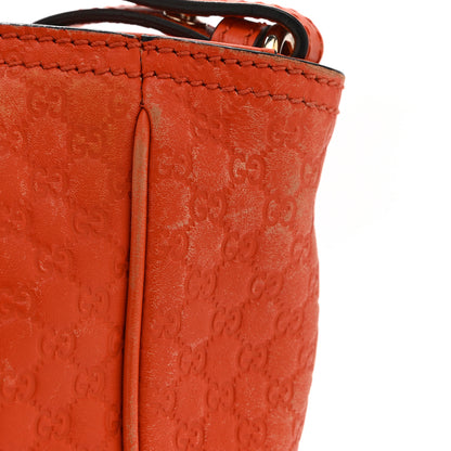 Gucci Microguccissima Small Bree Tote Sun Orange 12 of 20