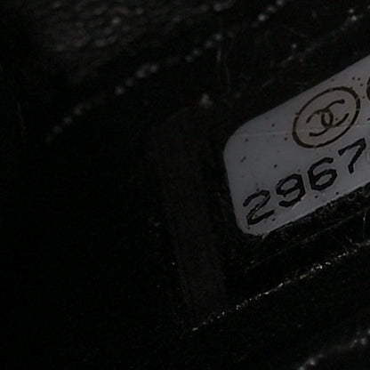 Chanel Caviar Quilted Small CC Filigree Vanity Case Black 6 of 9