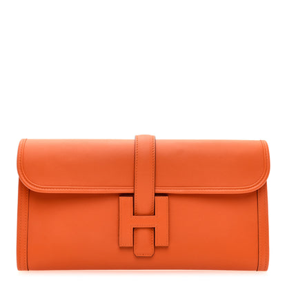 Hermes Swift Jige Elan 29 Clutch Orange 1 of 7