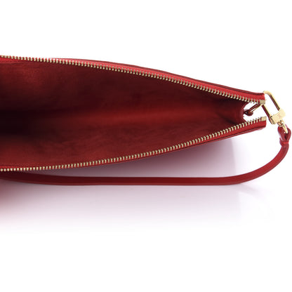 Louis Vuitton Epi Pochette Accessories 24 Castillan Red 5 of 11