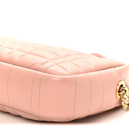 Burberry Calfskin Quilted Small Lola Camera Bag  Dusty Pink 9 of 9