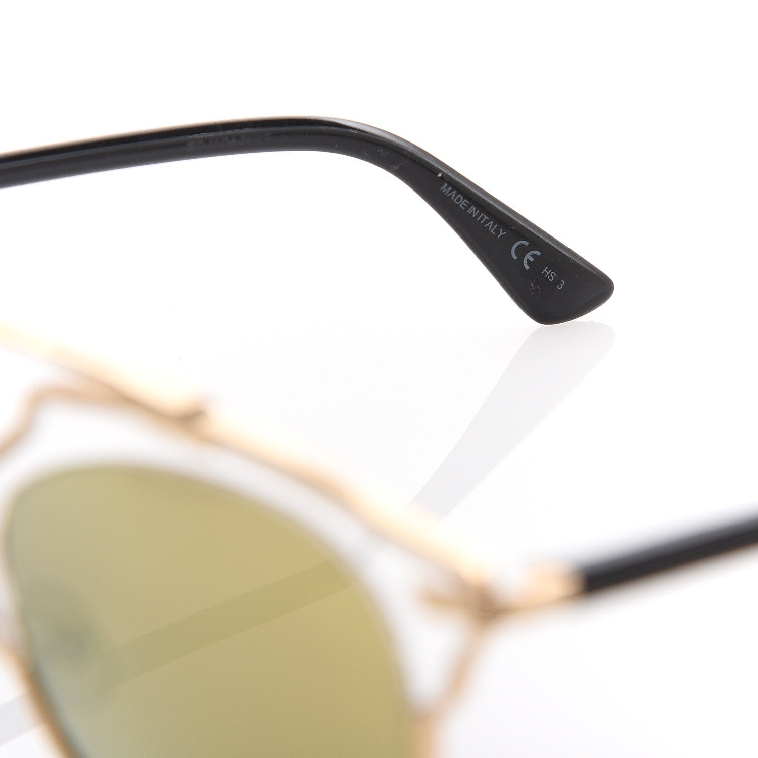 Christian Dior Mirrored So Real Sunglasses Gold 7 of 9