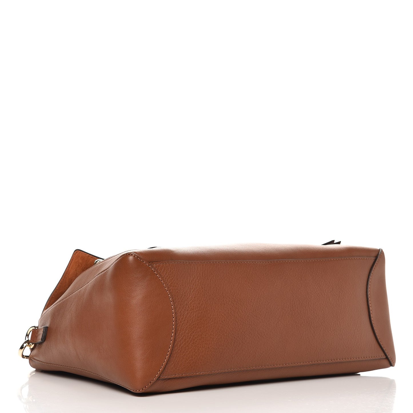 Calfskin Medium Faye Day Shoulder Bag Caramel