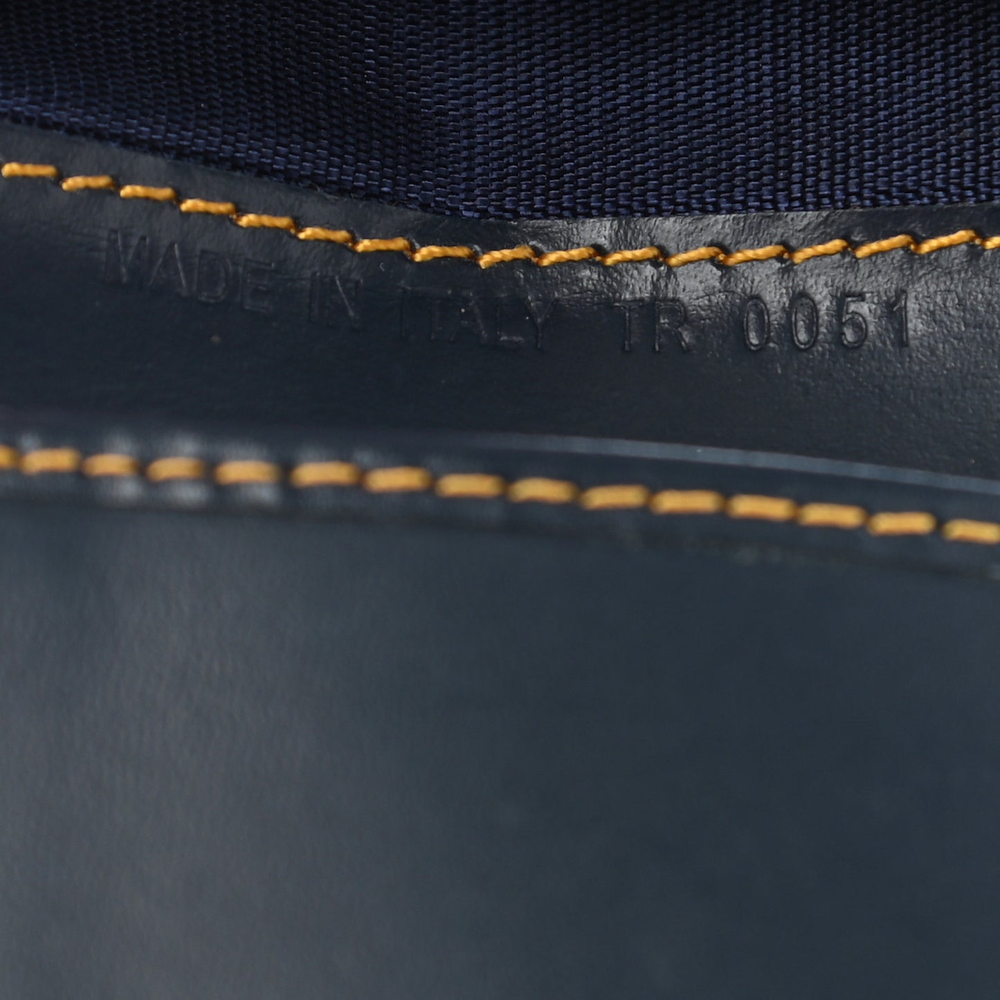 Monogram Compact Saddle Wallet Blue