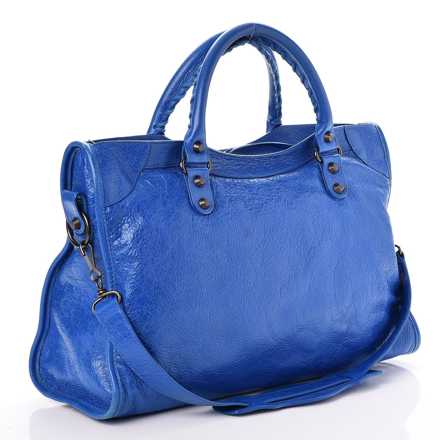 Balenciaga Agneau Classic Hardware City Bleu Lazuli 3 of 11