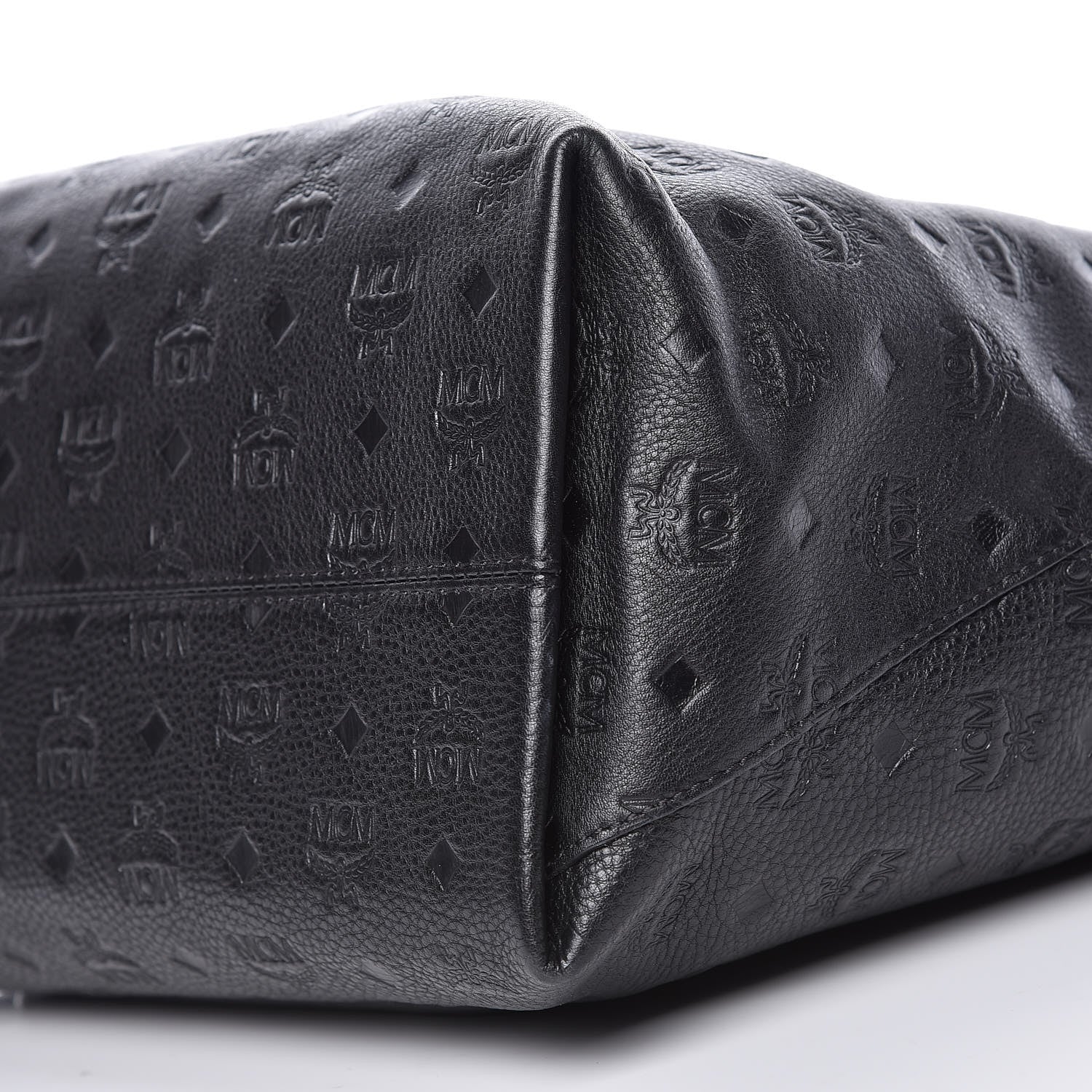 MCM Calfskin Ottomar Large Klara Hobo Black 10 of 10