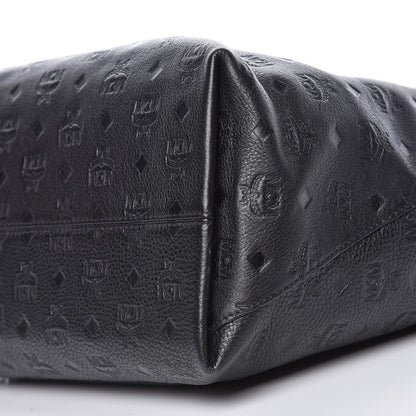 MCM Calfskin Ottomar Large Klara Hobo Black 10 of 10