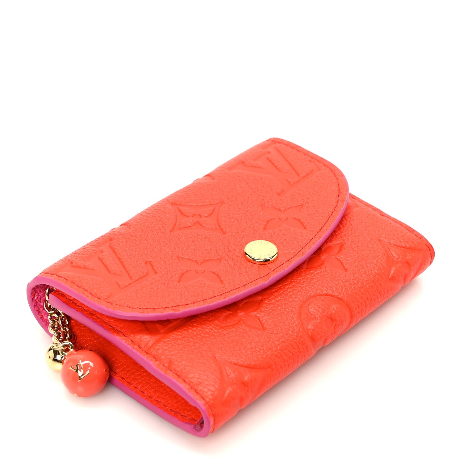Louis Vuitton Empreinte Rosalie Coin Purse Blood Orange 4 of 8