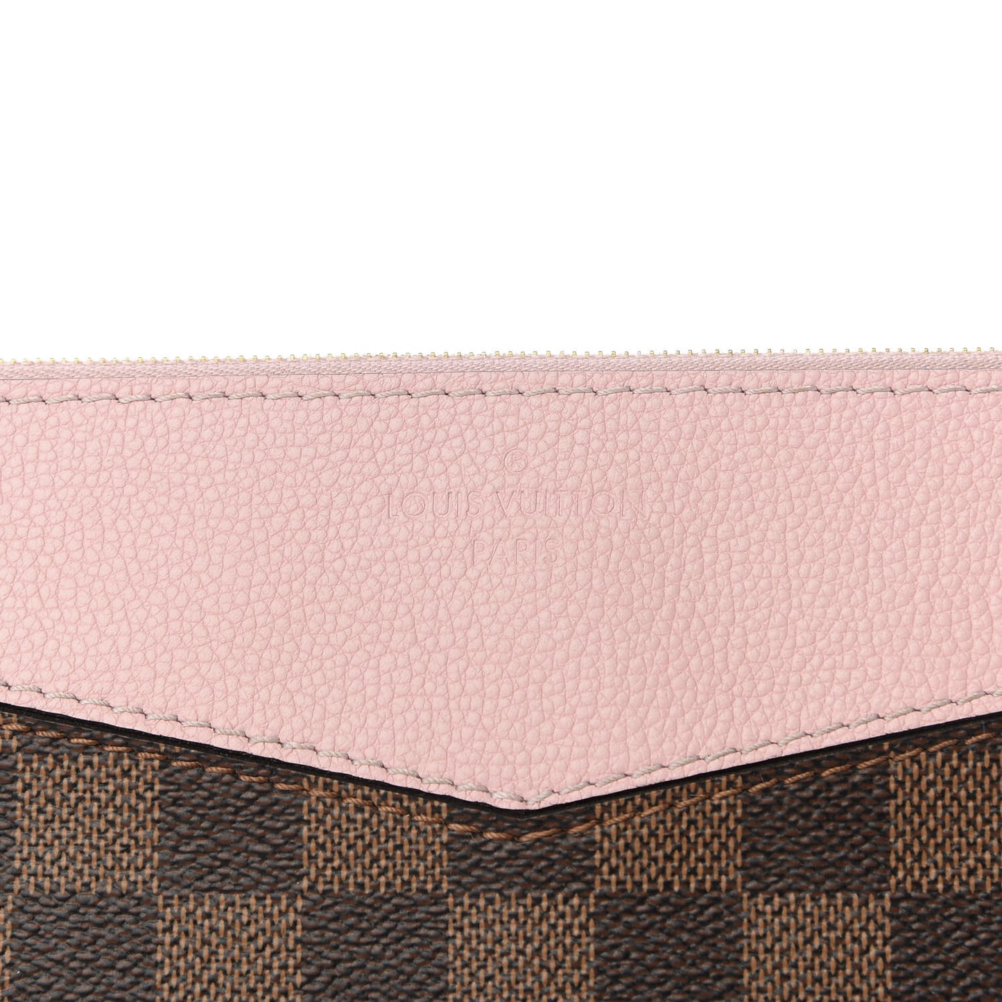Damier Ebene Daily Pouch Rose Poudre