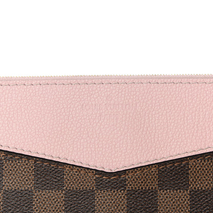Louis Vuitton Damier Ebene Daily Pouch Rose Poudre 9 of 9
