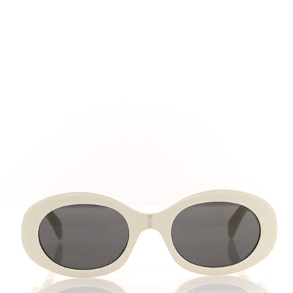Celine Acetate Triomphe 01 Sunglasses CL 40194U White 2 of 7