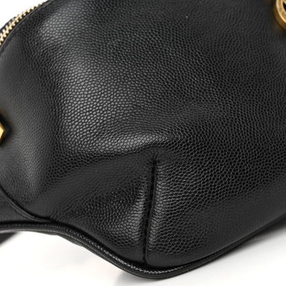 Saint Laurent Grain De Poudre Monogram Belt Bag Black 9 of 11