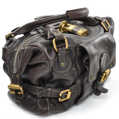 Chloe Leather Paddington Front Pocket Tote 3 of 8