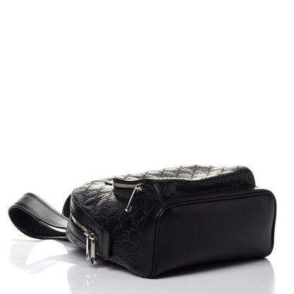 Gucci Guccissima Signature Small Day Backpack Black 3 of 11