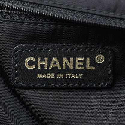 Chanel Nylon Medium Travel Tote Black 8 of 11