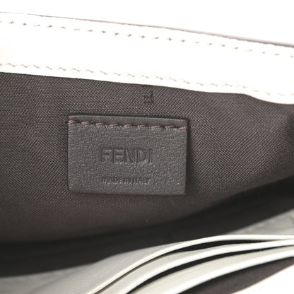 Fendi Nappa FF 1974 Embossed Mini Baguette White 6 of 11