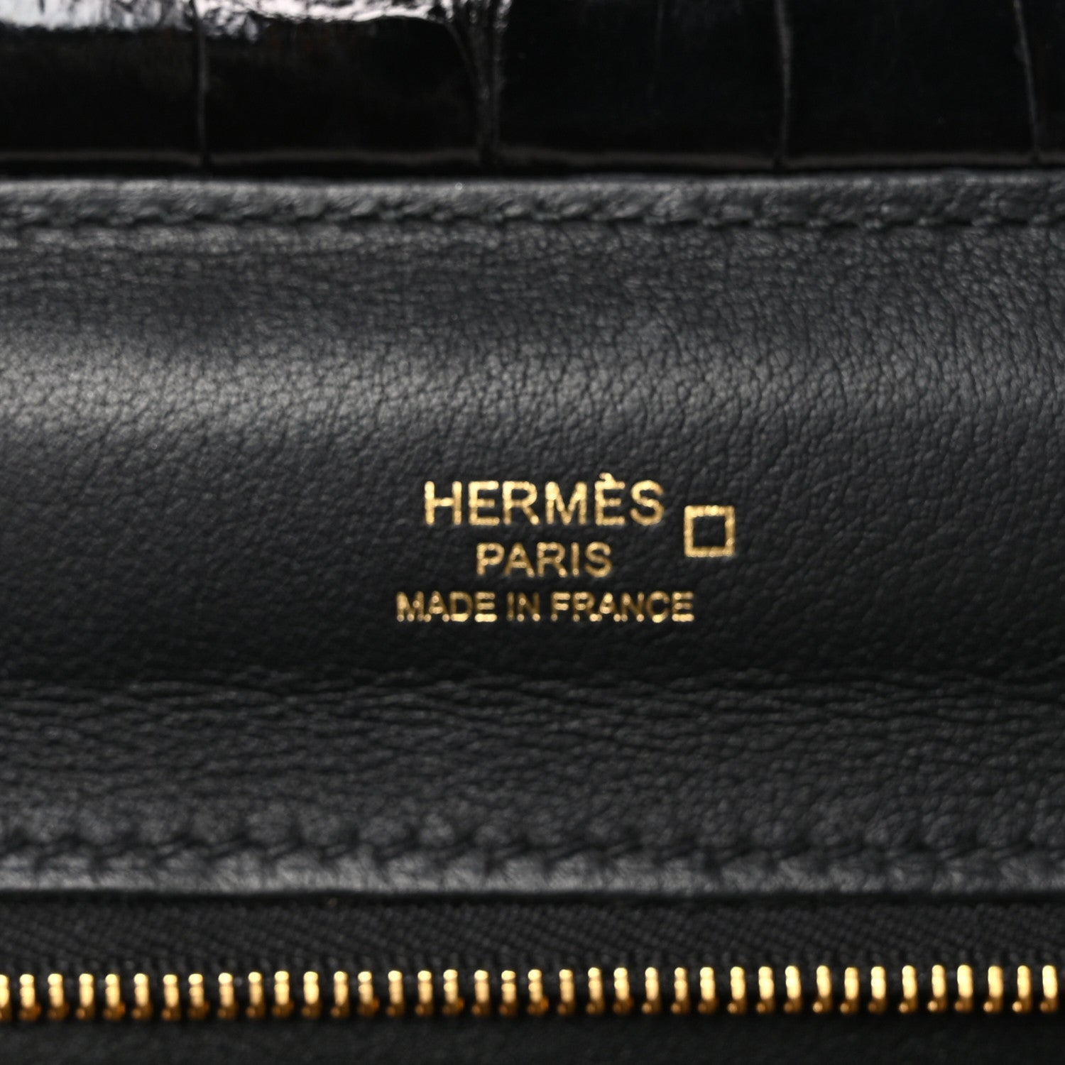 Hermes Evercolor Matte Alligator Swift Touch 24/24 21 Black 6 of 12