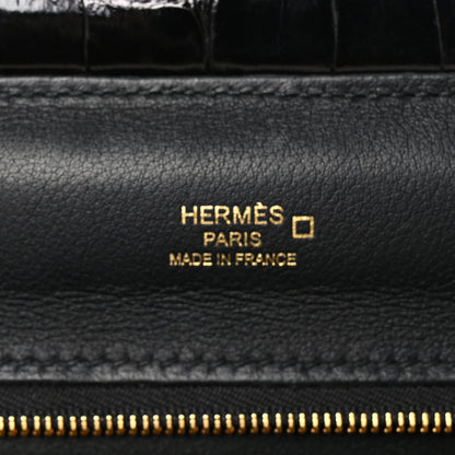 Hermes Evercolor Matte Alligator Swift Touch 24/24 21 Black 6 of 12