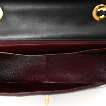 Chanel Lambskin Quilted XL Jumbo Single Flap Black 6 of 11