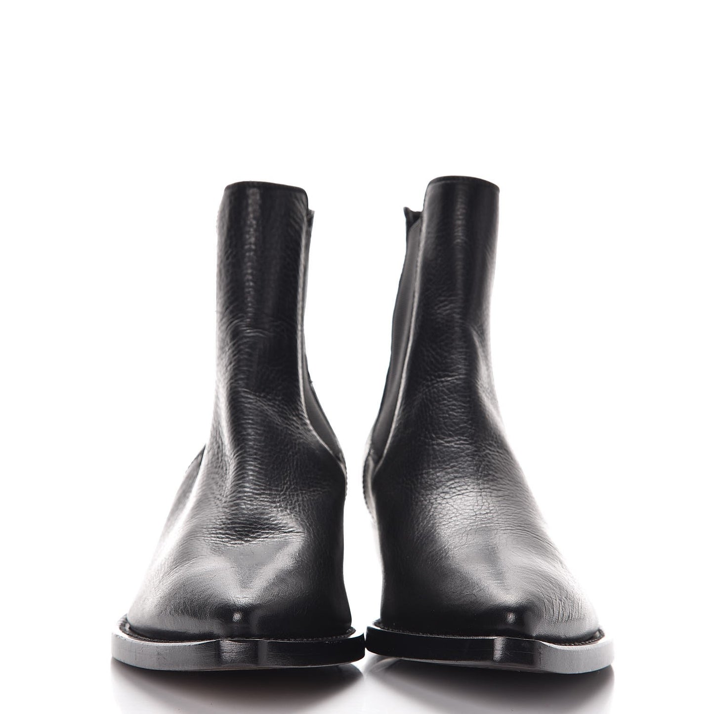 Calfskin Theo Chelsea Ankle Boots 36.5 Black