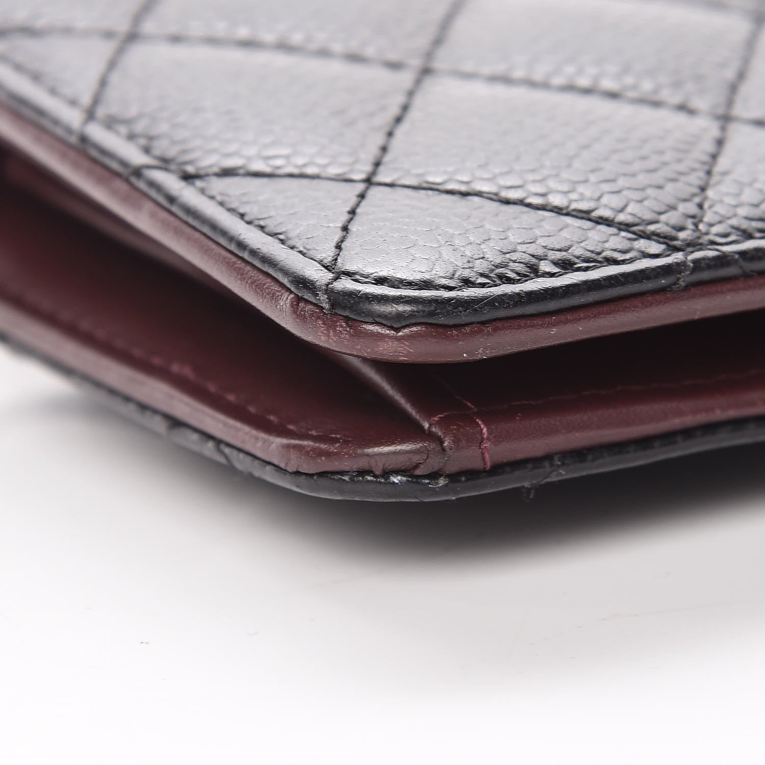 Chanel Caviar Quilted Yen Wallet Black 9 of 11