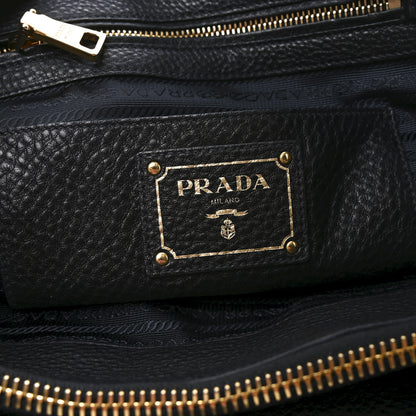 Prada Vitello Daino Shopping Tote Black 6 of 9