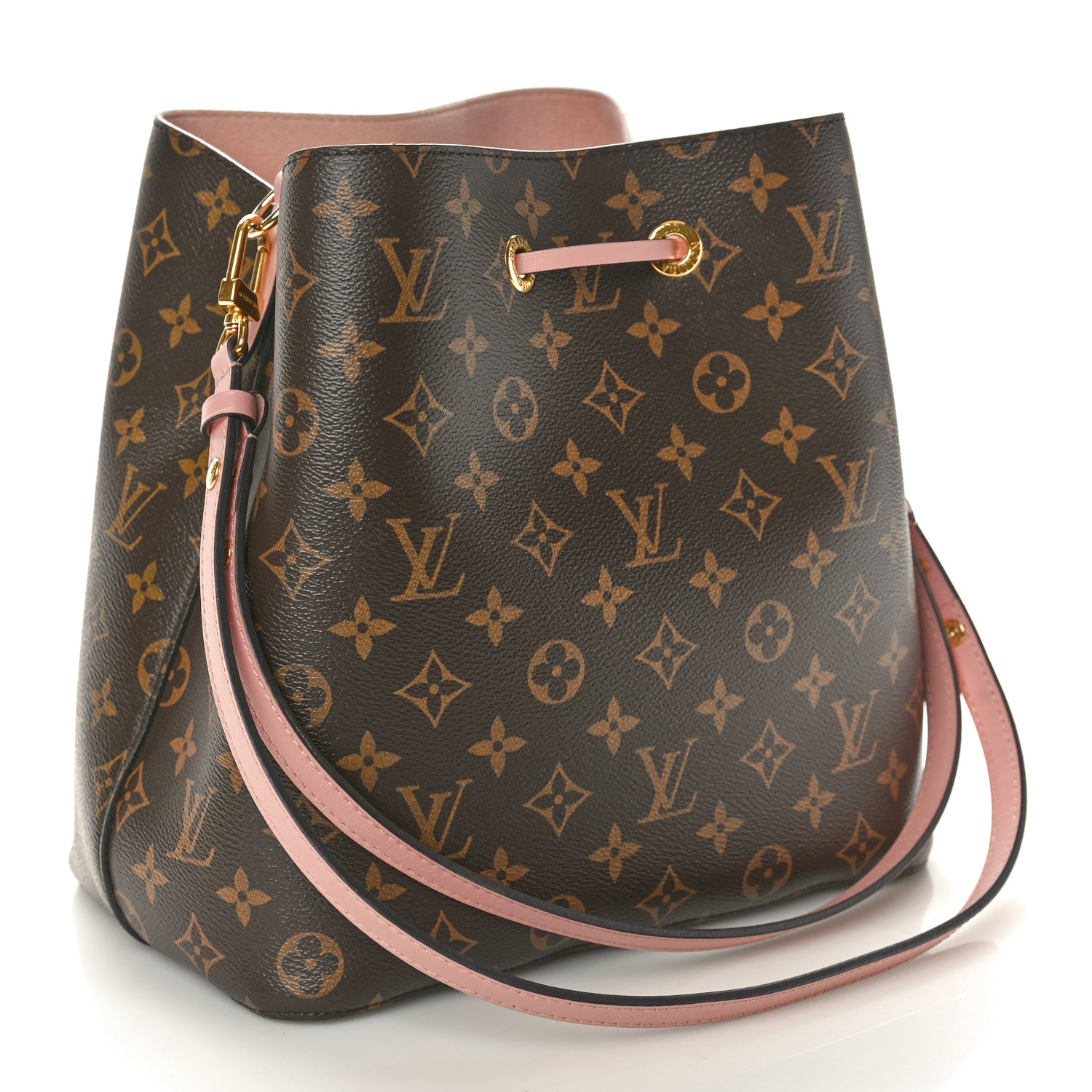 Louis Vuitton Monogram Neonoe MM Rose Poudre 3 of 9