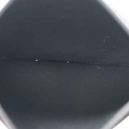 Celine Calfskin Logo Card Holder Black 5 of 8