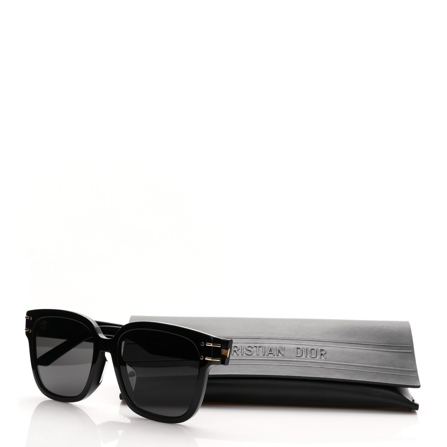 Diorsignature S7F Square Sunglasses Black