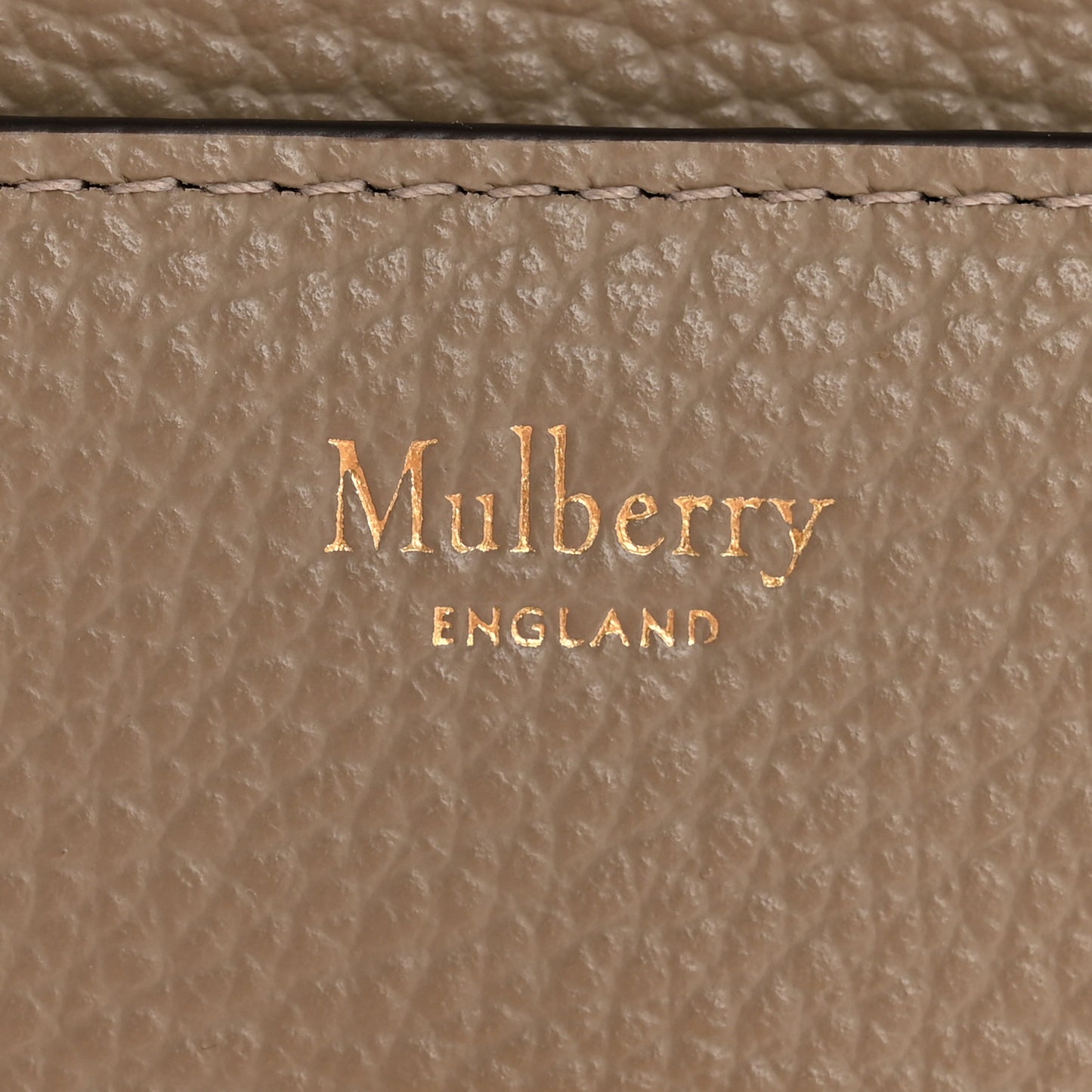Small Classic Grain Calfskin Small Darley Clay