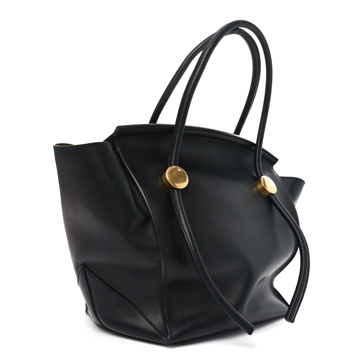 Proenza Schouler Calfskin Pipe Bag Black 3 of 9
