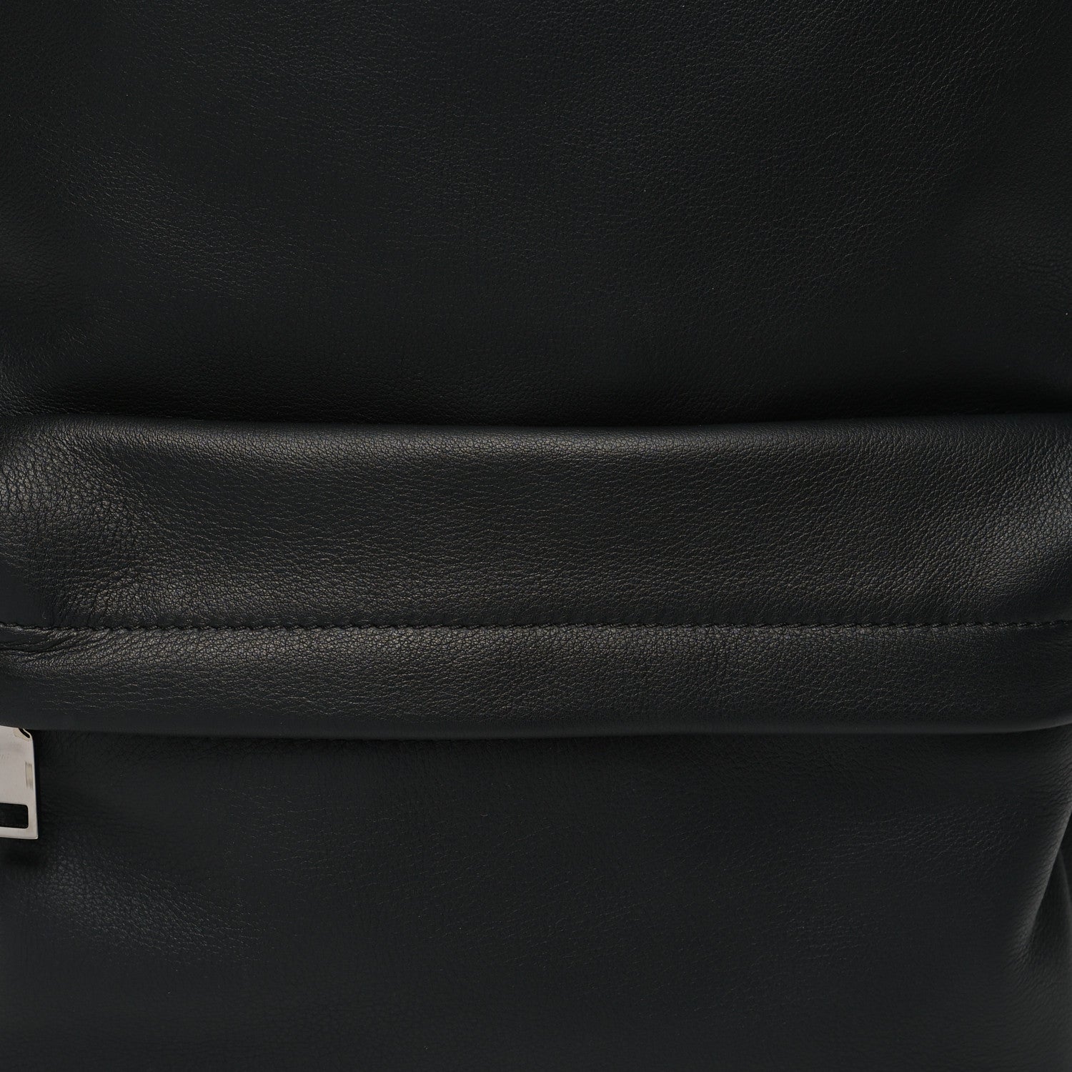 Valentino Garavani Calfskin VLTN Backpack Black 7 of 9