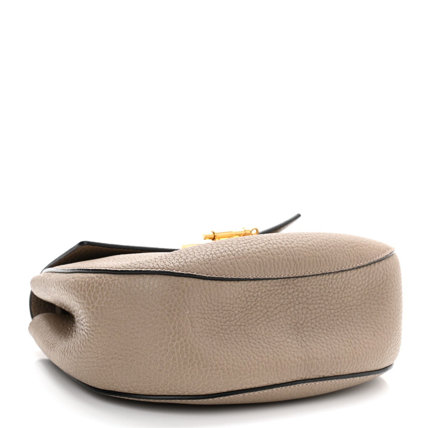 Chloe Grained Lambskin Mini Drew Shoulder Bag Motty Grey 4 of 9