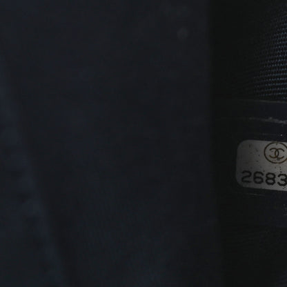 Chanel Caviar Quilted New Medium Boy Flap Dark Navy Blue 7 of 10