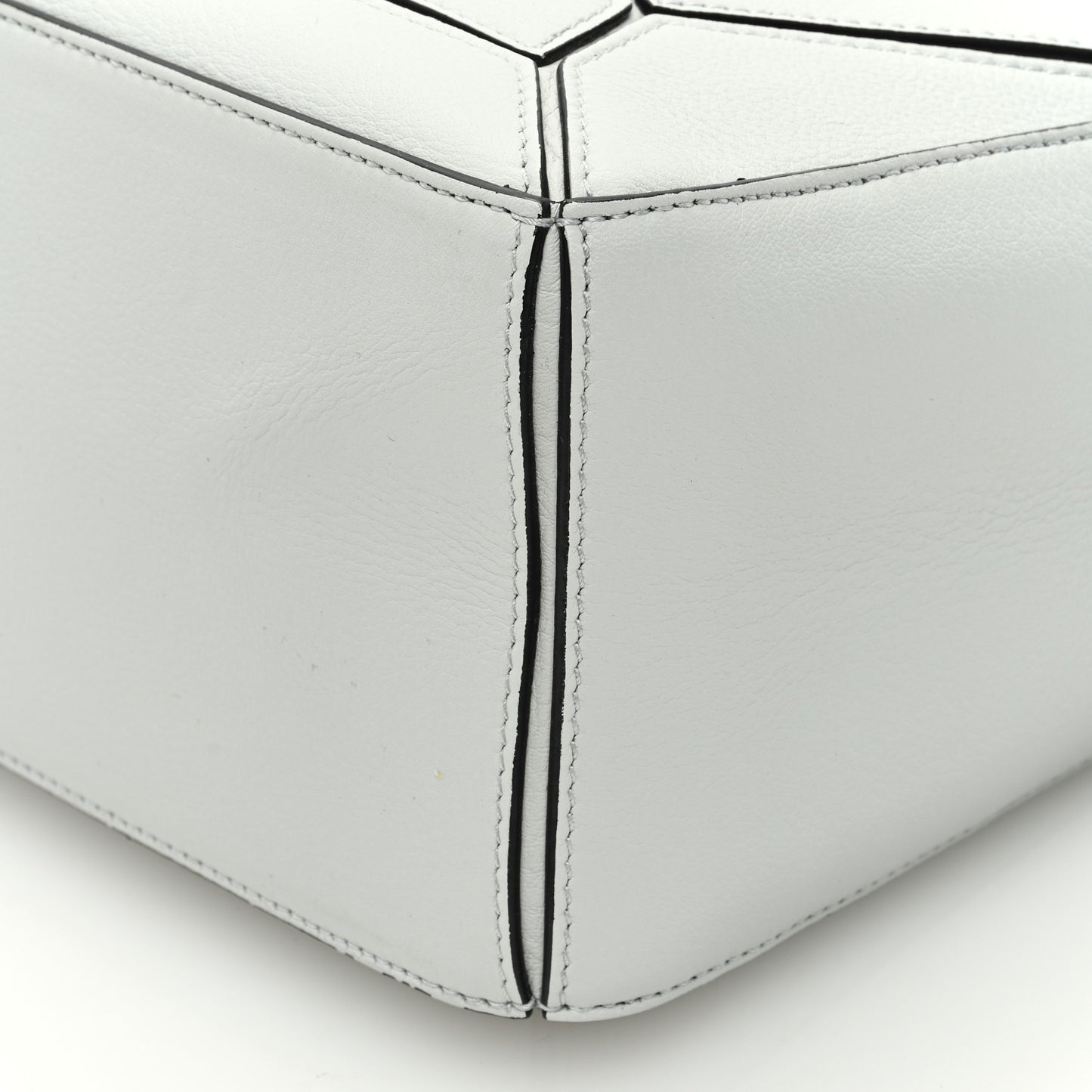 Calfskin Small Puzzle Bag Kaolin
